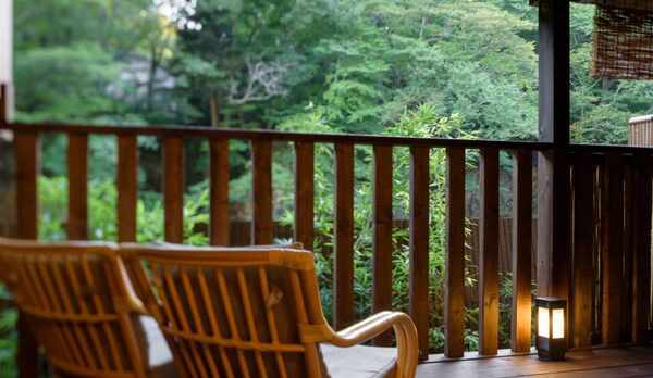 離れ特別室 【相模】 ウットデッキ