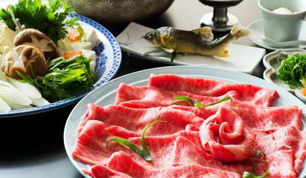 【川床】特選和牛しゃぶしゃぶ