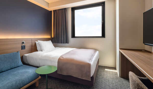 シングル┃Concept昼┃18㎡〜20㎡┃バス洗面台トイレ独立式┃全室禁煙┃