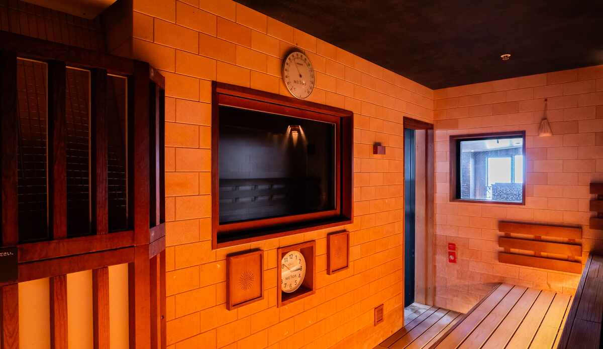 TV付高温ドライサウナ