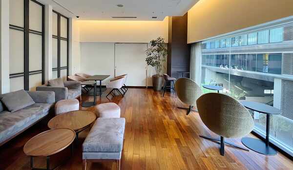 宿泊者専用ラウンジ