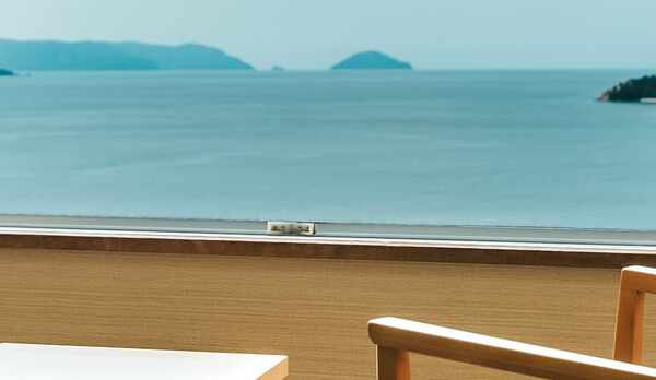 瀬戸内海を一望、全室オーシャンビューの客室
