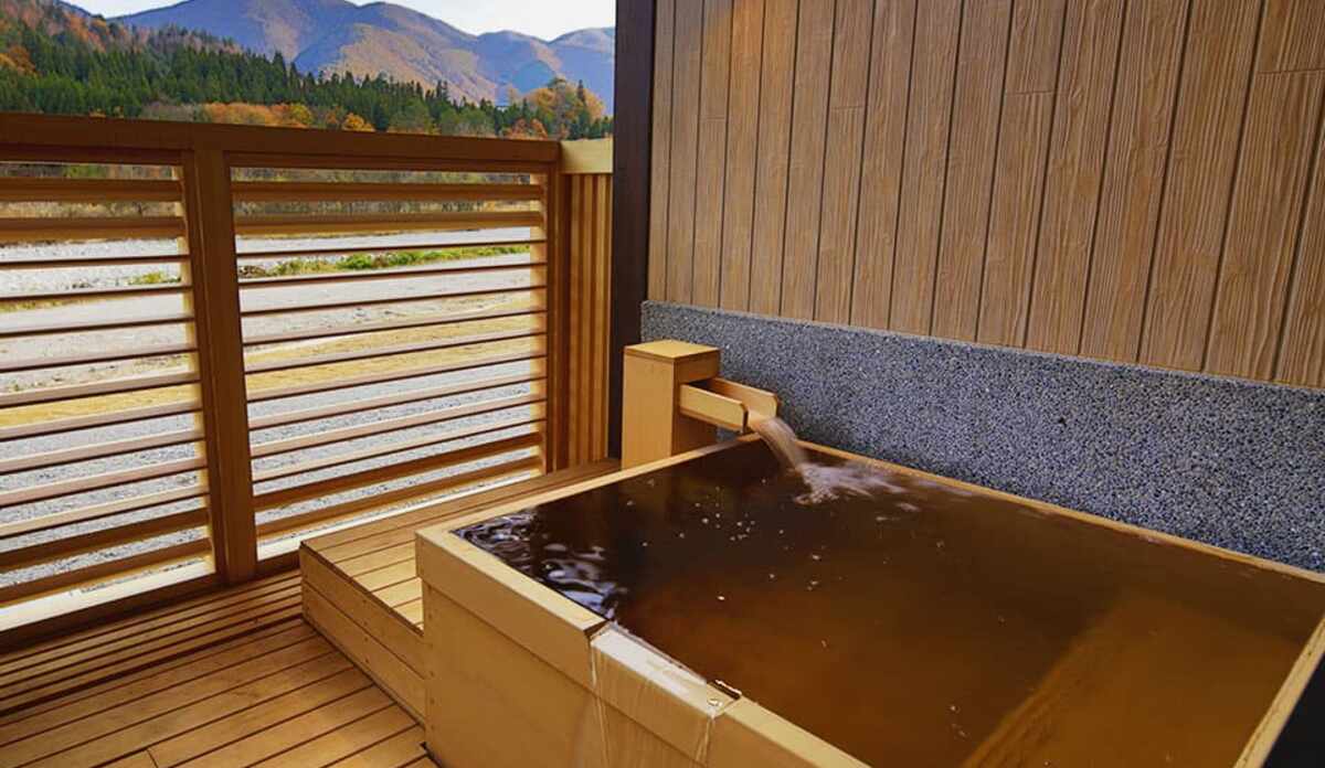 天雲の湯 檜風呂