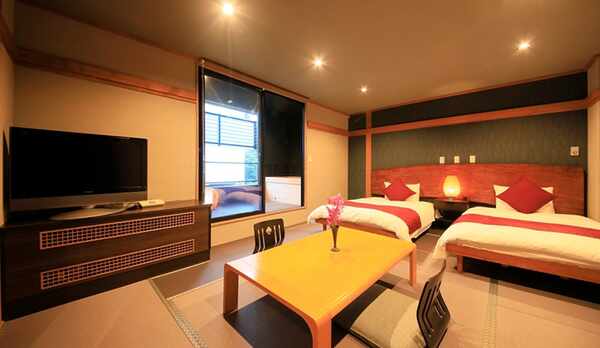 露天風呂付き スタンダードツイン