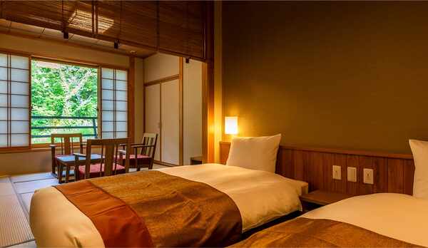 和洋室 温泉露天風呂付