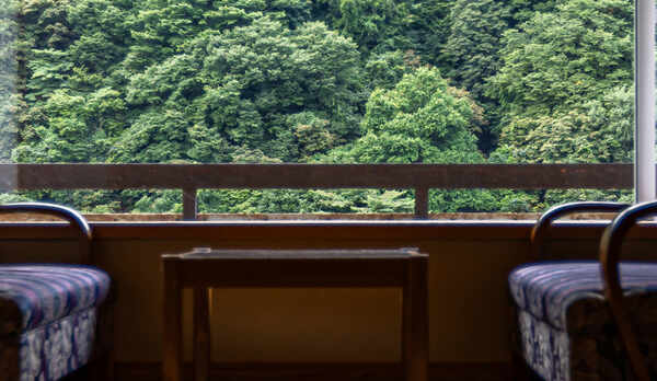 和を愛する心と清々しい渓谷からの風が感じられる純和風の客室