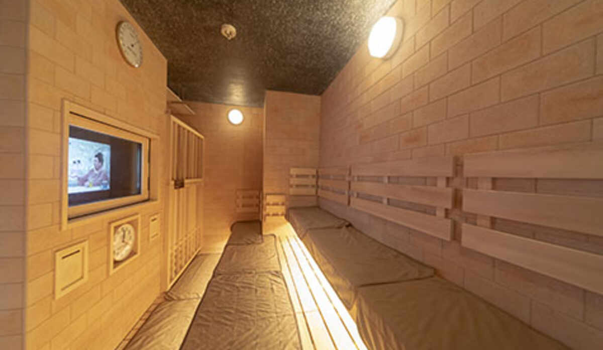 TV付高温ドライサウナ