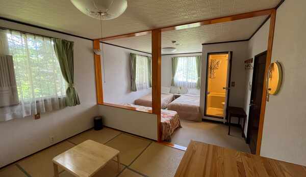 和洋室2-4名さまユニットバスつきお部屋A