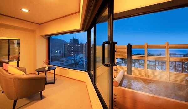 露天風呂付客室