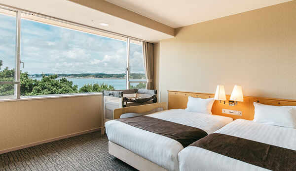 ミキハウス子育て総研「ウェルカムベビーのお宿」認定和洋室（バス有り）