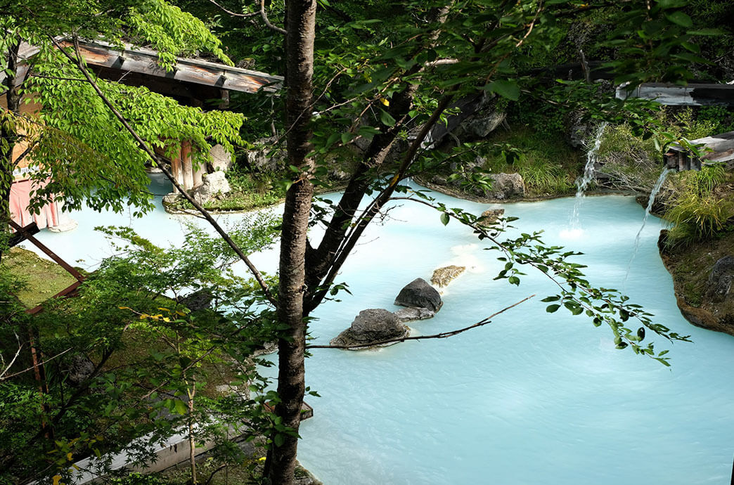 白骨温泉